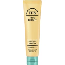 The Face Shop Rice Bright Cleansing Tube Balm 60ml/ Korean Cosmetics, KBeauty