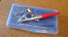 Kit aérographe Paasche vintage modèle H1 ? Etui plastique d'origine avec accessoires