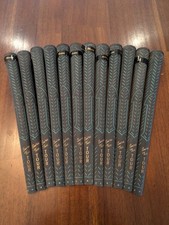 Vintage Lamkin Sure Tac Tour Golf Grips - 12 Piece Matching Set - NOS Teal/Black