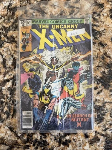 X-Men Comics Bundle – Issues #126, 131, 183, 189 – Vintage Marvel,Good Condition