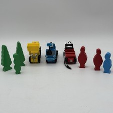 Brio Bob The Builder Wooden Railway Series Vintage Scoop Huckle Cat Lofty Lot