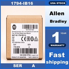 AB 1794-IB16 Ser A 1794 Ser DI Mod Input Module 16 Point 24V DC PLC Card