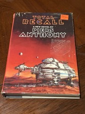 Total Recall by Piers Anthony 1989 William Morrow NY 1st Ed HC/DJ B-111025