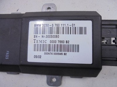 BMW 7 E65 E66 2002 Sonstige Steuergeräte Module 32306760111 AOJ57815