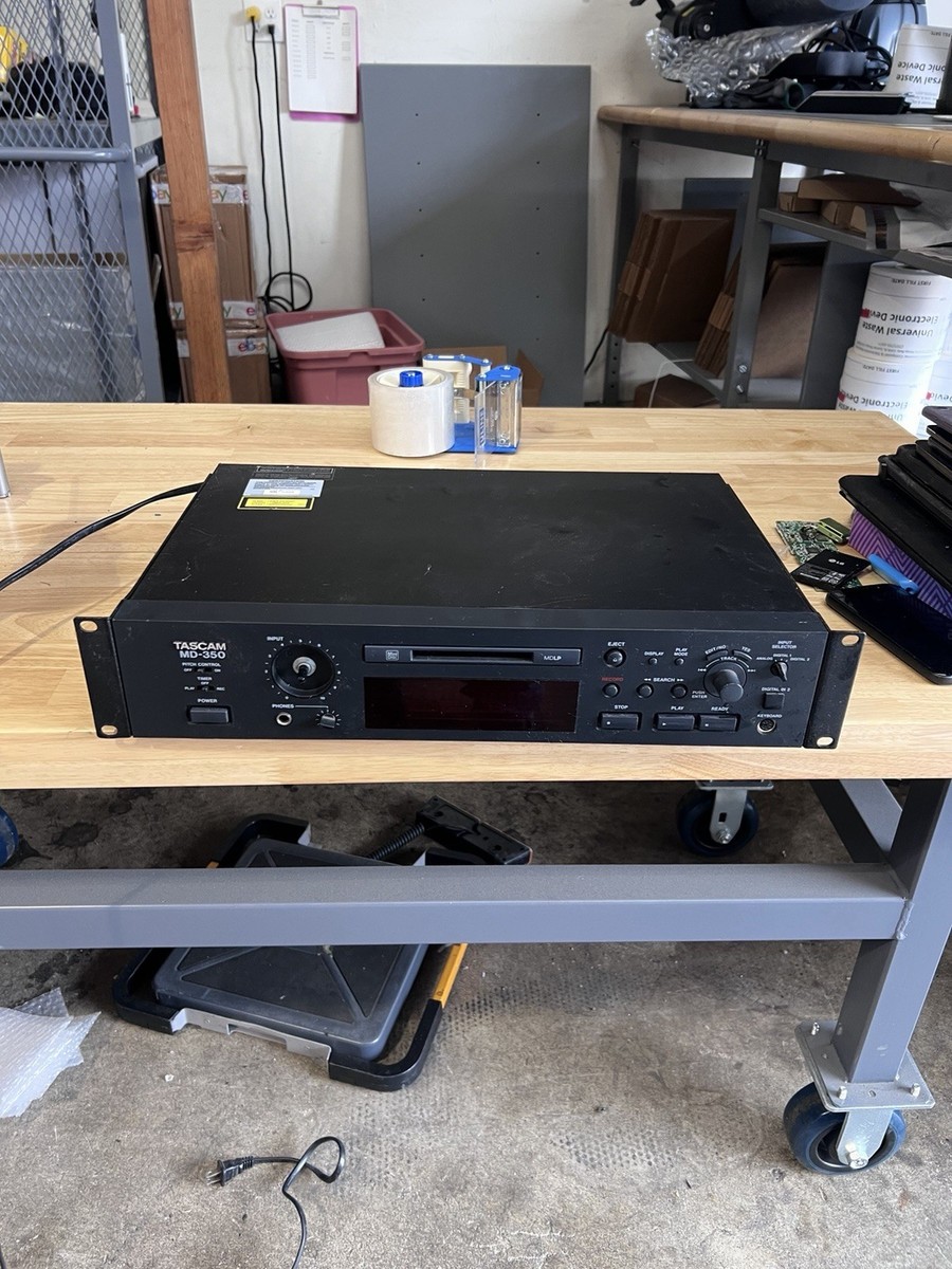 TASCAM MD-350 MDレコーダー 【公式ショッピングサイト】