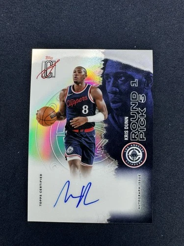 2025 Topps Signature Kris Dunn Base (RAW)