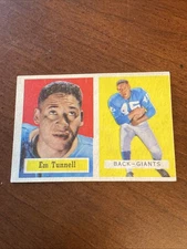 1957 Topps Emlin Em Tunnell #35 EX New York Giants Packers