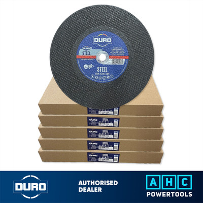 DURO 50 x 300 mm (12'' Zoll) Metall Schneiden Schleifscheibe Klinge