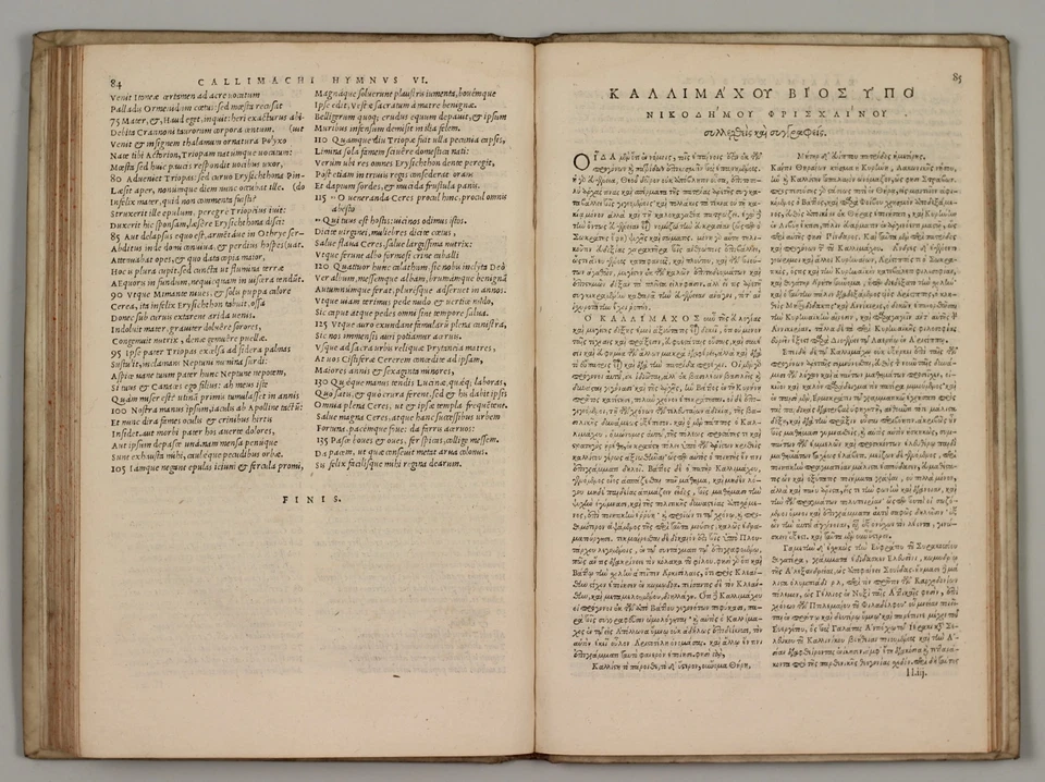 Callimachi Cyrenaei Hymni Epigrammata, Ginevra, Henricus Stephanus, 1577 I ediz. - Immagine 3 di 4
