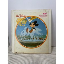 Walt Disney Cartoon Parade Volume 4 RCA SelectaVision VideoDisc