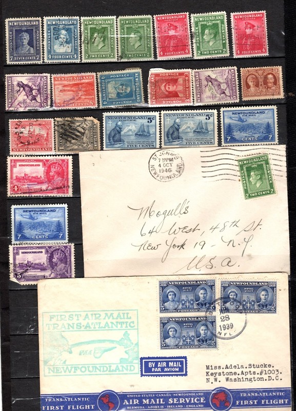 Newfoundland stamp collection