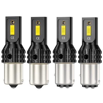 2/4stk 1156 1157 BA15S P 21W Bremslicht Lampe LED CANBUS Auto KFZ Standlicht