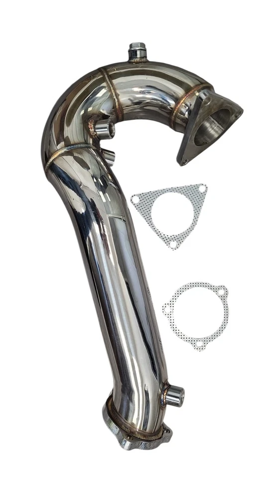 DOWNPIPE DPF INOX AUDI A4 A5 B8 Q5 3.0 TDI 2008 A 2012 76MM 190CV + 240CV - Immagine 2 di 2