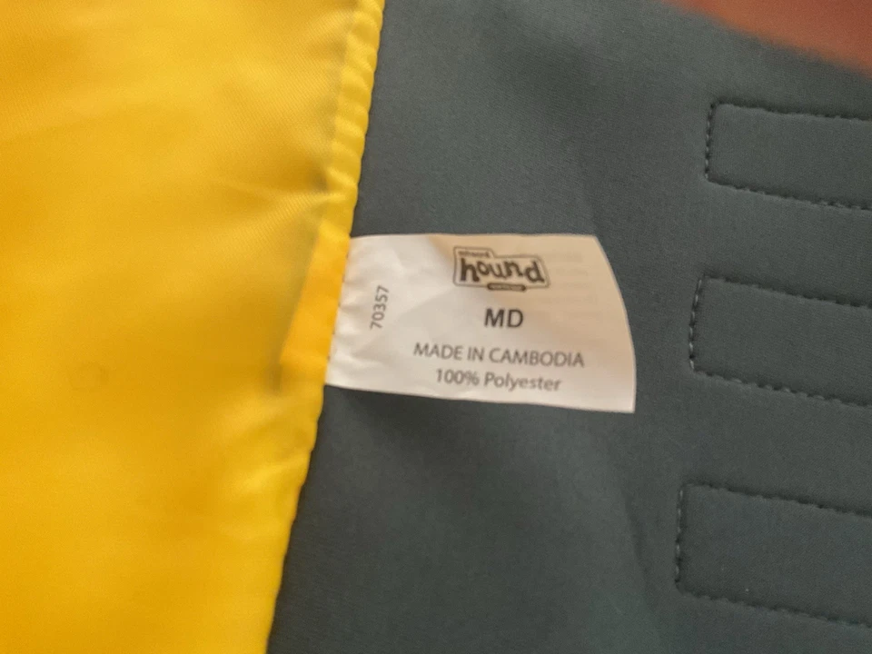 Outward Hound - Yellow Dog Life Jacket Vest - Size Medium - Image 4 of 4