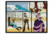 TELEVISION - THE WILD WILD WEST TITLE SCENES COMPOSITE POSTER - REPRINT