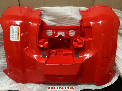 04-07 Honda RANCHER 350 400 REAR FENDER RED PLASTIC TRX350 TRX400