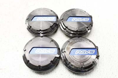 Rays Wheels 56mm Rim Wheel Center Cap Cover Set Of 4 USED 