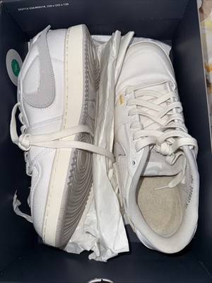 DO8912-101 Union Nike Air Jordan AJKO 1 Low SP White Canvas Sail Grey (Men's)