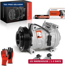 Air Conditioner AC Compressor with Clutch Compatible with Jeep