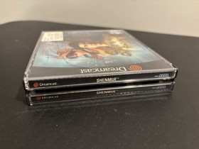 Shenmue (Dreamcast, 2000) Complete in box CIB All 4 Discs & Passport Book Tested