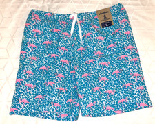 Chubbies The Domingos Are For Flamingos 7  Classic Swim Trunk Youth XL NWT