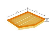 BOSCH Luftfilter 1 457 433 101 Filtereinsatz für BMW E60 E61 E63 E64 5er Touring