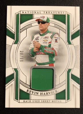 2025 National Treasures NASCAR Kevin Harvick Race-Used Sheet Metal /99 #RUS-KHK