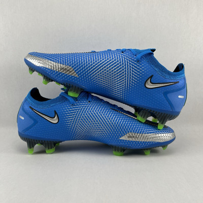 Size 7 Nike Phantom GT Elite FG Blue Mens Soccer Cleats WMN 8.5
