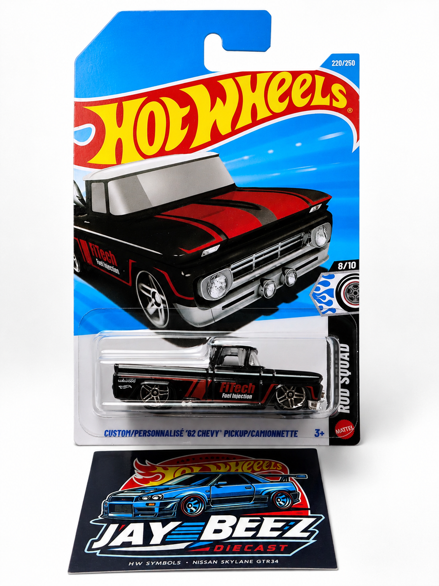 Hot Wheels 2026 NEW Case L Custom '62 Chevy Pickup (Promo Combine
