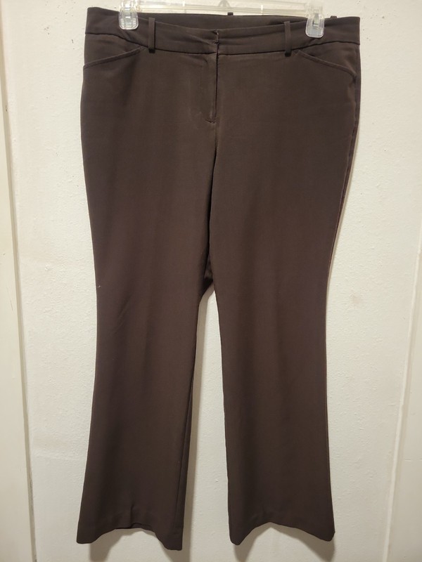 Worthington Women's Size 14P Brown Dress Pants