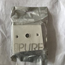 Image of Knightsbridge Pure TV Outlet Isolated Single Plate
