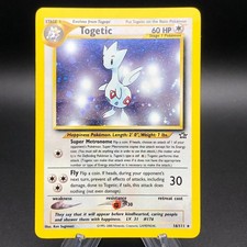 Pokemon Togetic 16/111 - Unlimited Holo Rare 2000 Neo Genesis NM Vintage WotC on eBay