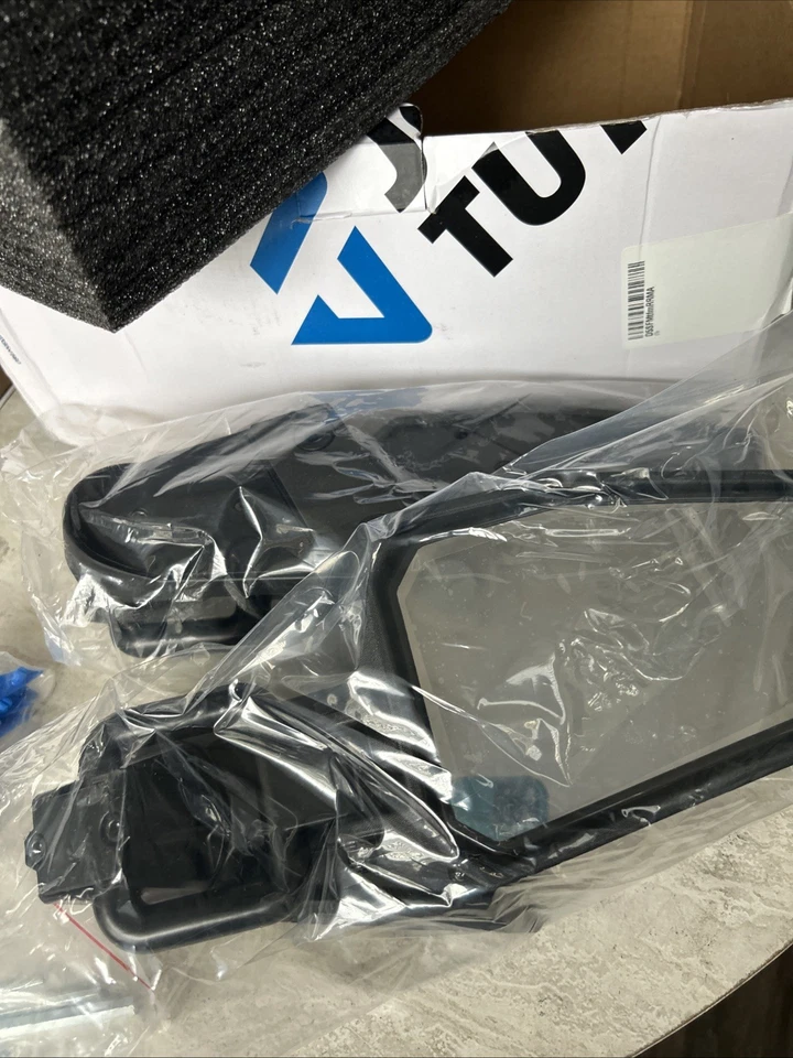 Espejos retrovisores laterales JOYTUTUS puertas abiertas para Jeep Wrangler TJ JK 1997-2018 e ilimitados Foto 2 de 4