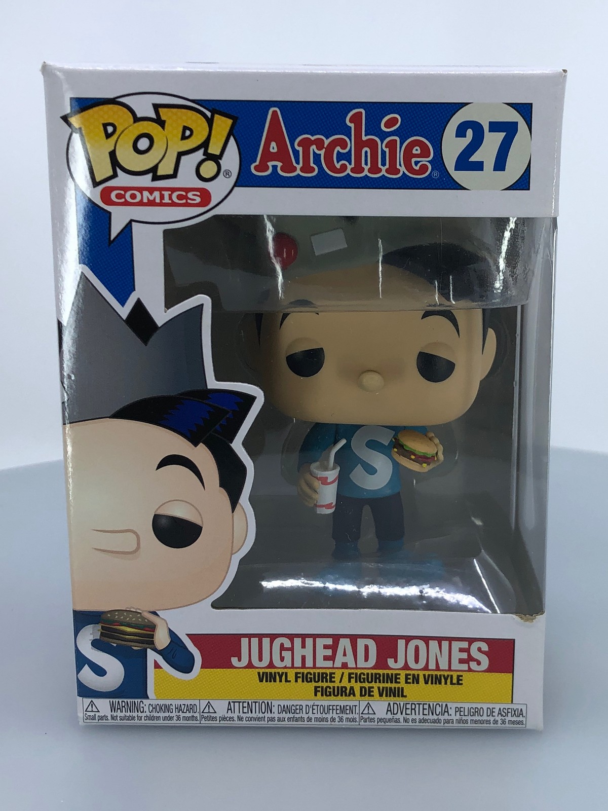 Funko Pop! Figura Vinilo Archie Comics Jughead Jones #27 Caja Dañada Ver Fotos