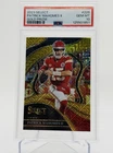 2023 Select Patrick Mahomes Gold Prizm Club Level /10 PSA 10 Chiefs