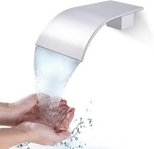 Bathtub Faucets Spout High Flow Waterfall Tub Filler Faucet Sprayer 2349R
