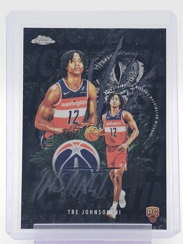 2025 Topps Chrome Tre Johnson III Base (RAW)