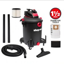 Shop-Vac 5761011 Aspiradora de taller húmedo/seco de 10 galones, 4,5 HP pico, diámetro de 1,5 pulgadas...