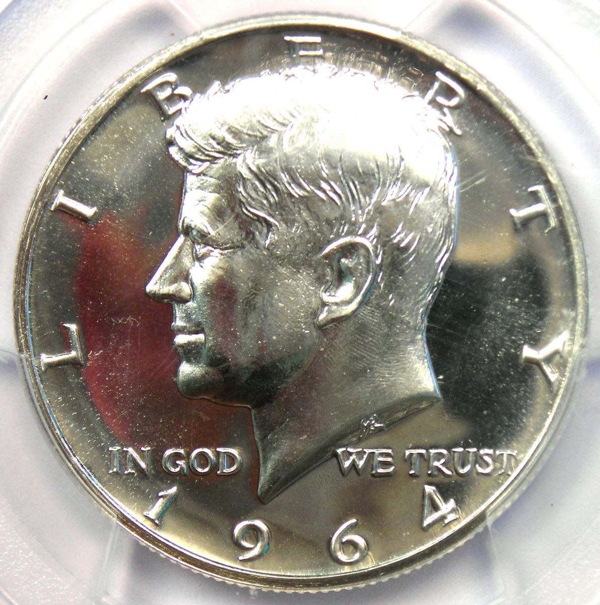 PCGS Certified PR 69 Graded 1964 Kennedy US Half Dollars (1964-Now