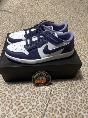 Men s Size 12-Nike Air Jordan 1 Low Flyease Sky J Purple Court White DM1206-515