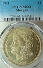 1921-P  PCGS Philadelphia Mint Morgan Silver Dollar