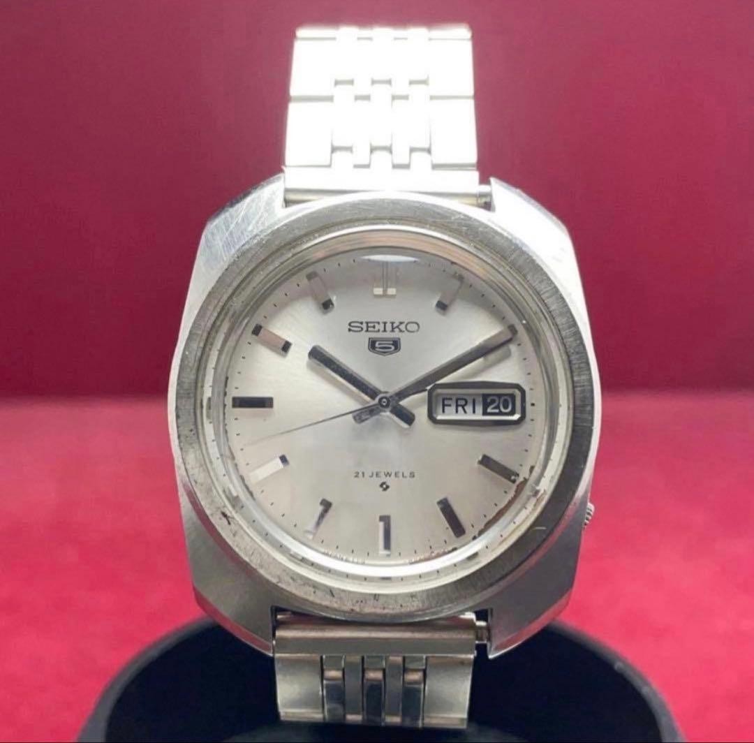 Seiko 61 Series SEIKO 5 Watch Used Tested from Japan image 6