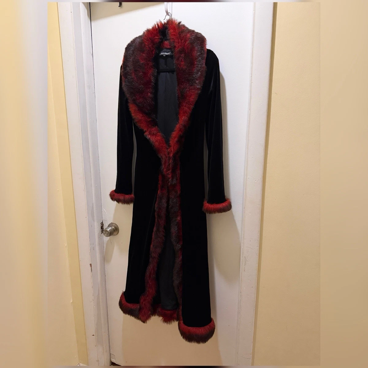 Betsey Johnson Black Velvet Coats, Jackets & Vests for Women for