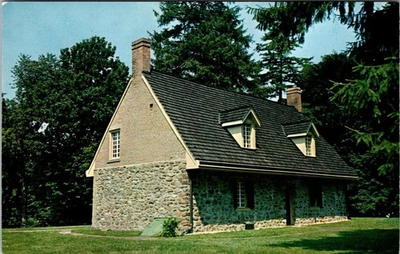 #ad George Washington Shrine 1700 House Tappan NY Vintage Postcard $4.99