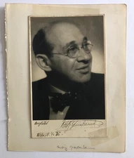 Vienna, Austria Musicians, Composers 1930s Autograph Book - some notable