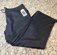 Cherokee Workwear Revolution Elastic Waist Cargo Scrub Pant Black 2XLP