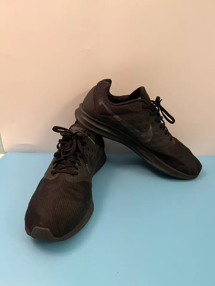 saldar Facilitar Interpretación Nike Downshifter 7 Mens Size 14 Black Running Shoes Sneakers 852460-001 |  eBay