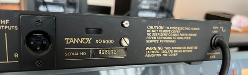 Tannoy XO5000 Electronic Crossover, EQ, Time Compensation - Picture 7 of 7