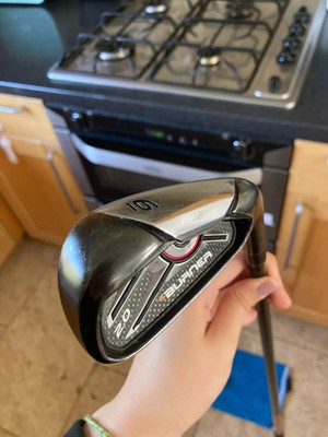 TaylorMade Burner 2.0 #6 Eisen Golfschläger, Stiff Flex Graphitschaft, neuer Griff
