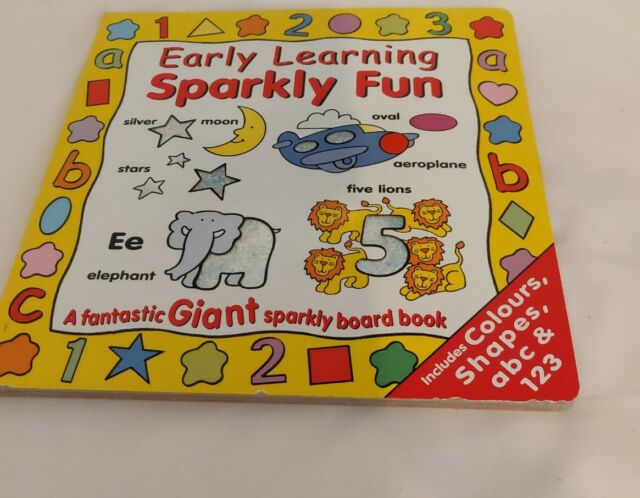 Early learning reading books FUN AND SPARKLY